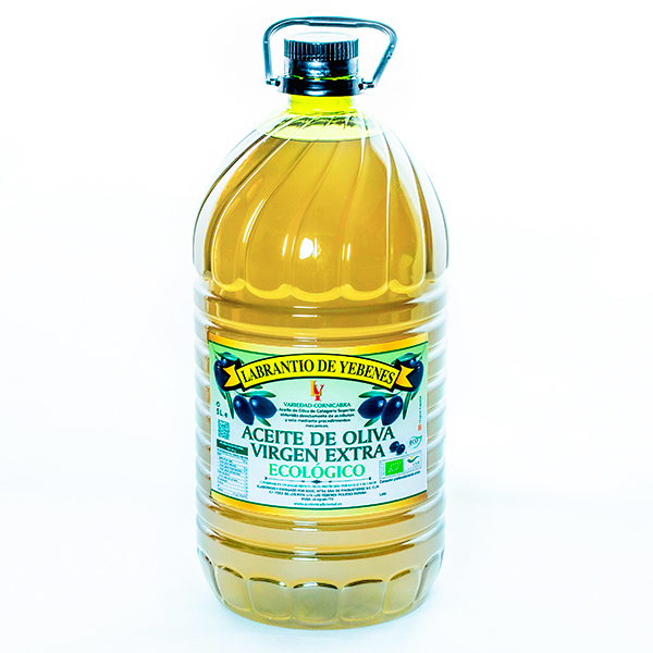 Aceite de oliva virgen extra ecologico 5 litros